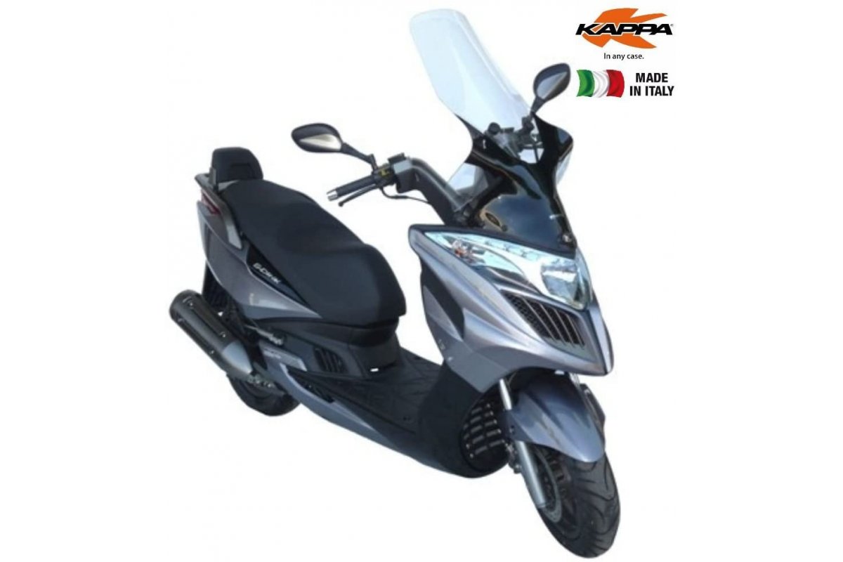 Kappa KD6101ST přední plexi, čiré 75,5 x 57 cm (VxŠ) pro KYMCO G Dink 125 300 (12-17) KYMCO GRAND DINK 125 rok 12-17